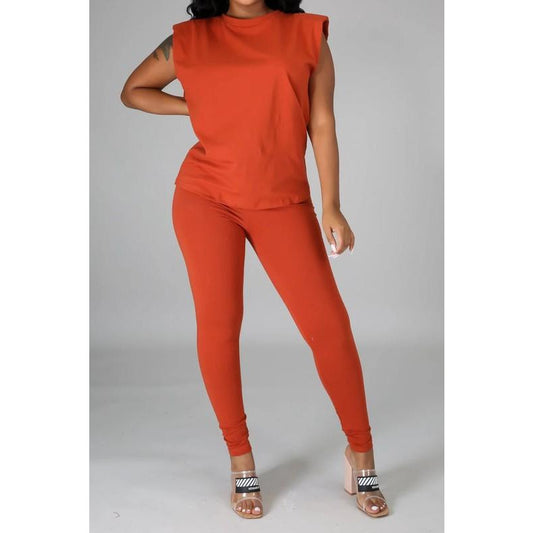 Angel Shoulder-Pad Set-Rust