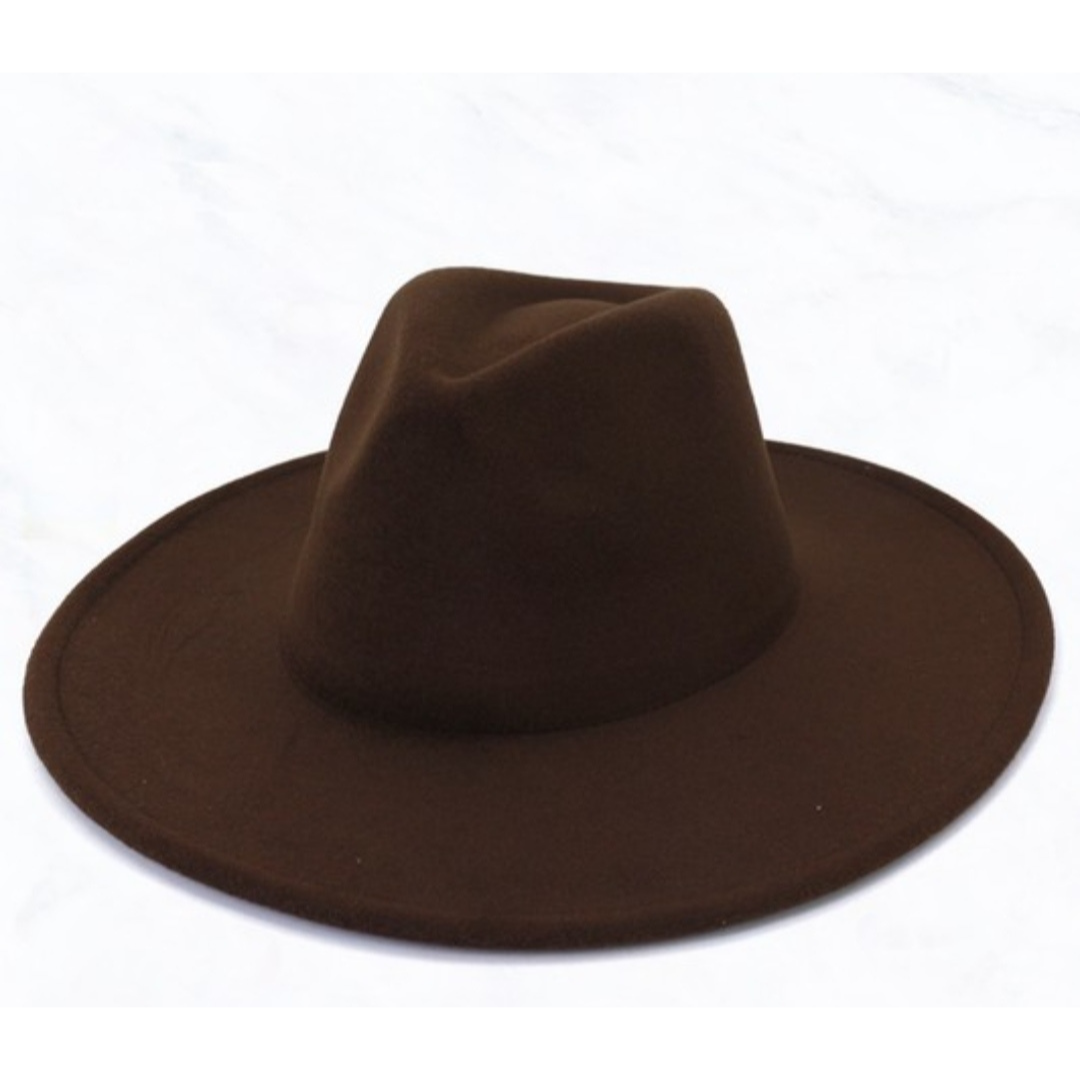 1-Tone Wide-Brim Hat