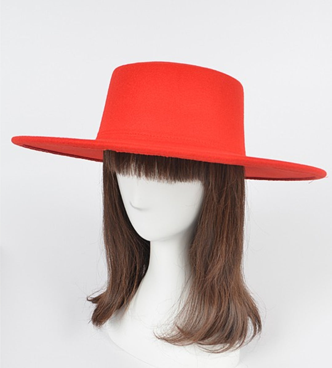 Brina Flat Top Hat
