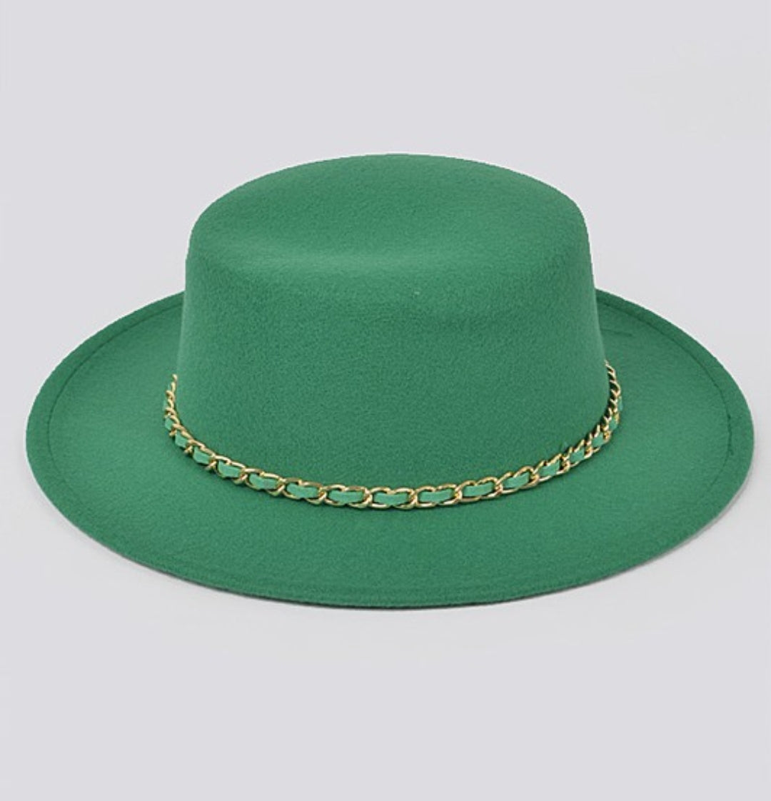 Luna Flat Top Hat