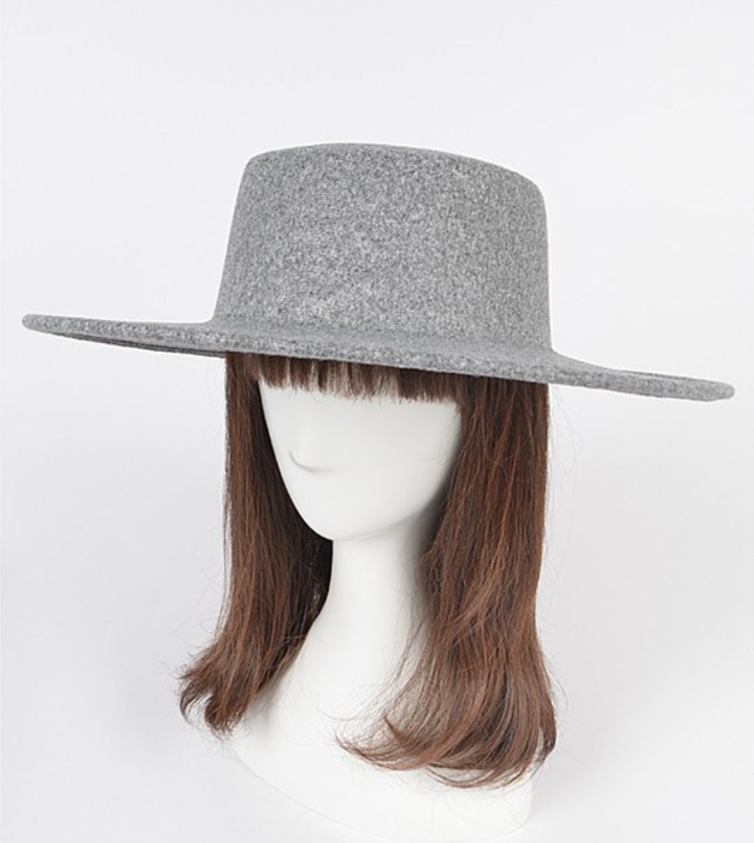 Brina Flat Top Hat