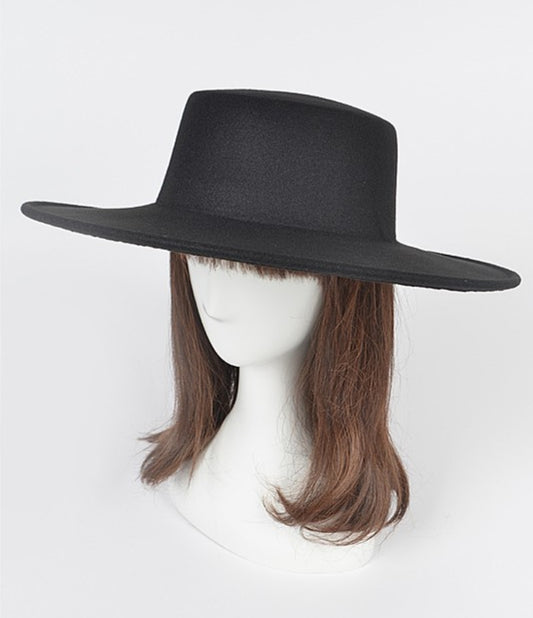 Brina Flat Top Hat