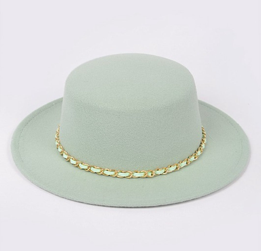 Luna Flat Top Hat