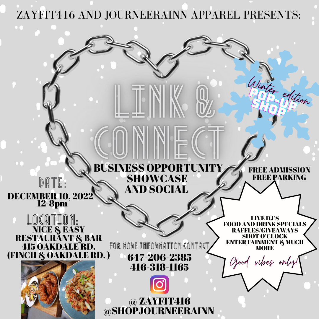 LINK & CONNECT Pop-up/ Business Opportunity Showcase and Social