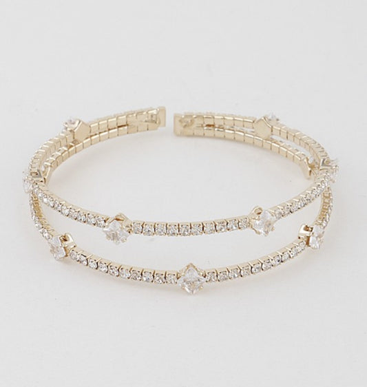 Ice Wrist Cuff Bracelet