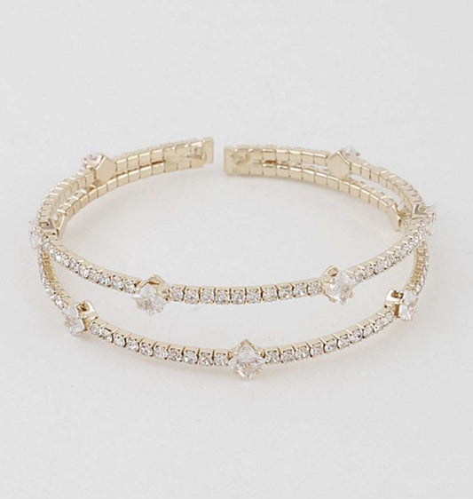 Ice Wrist Cuff Bracelet