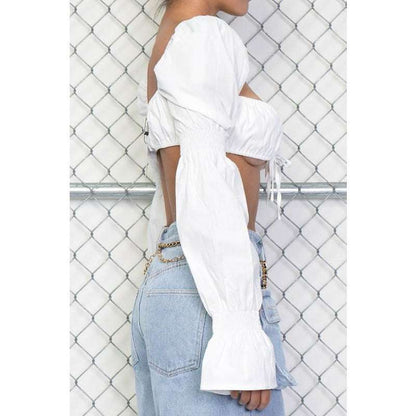 Ramona Long Sleeve Bralette Top