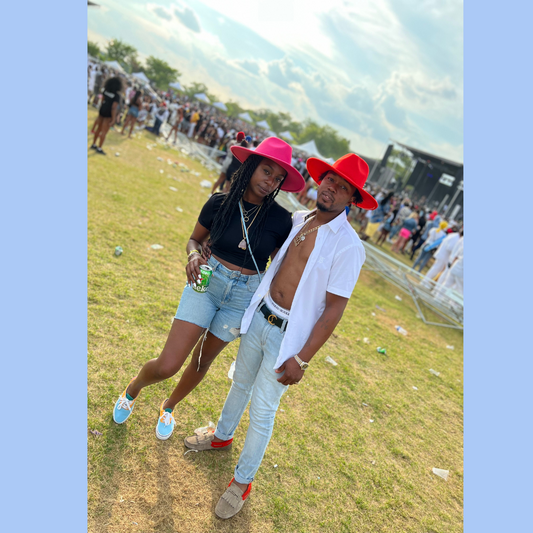 1-Tone Wide-Brim Hat