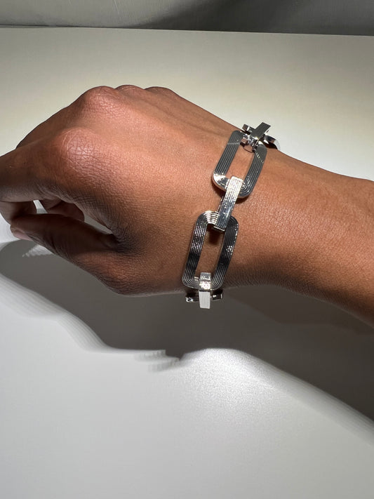 Line Link Chain Bracelet