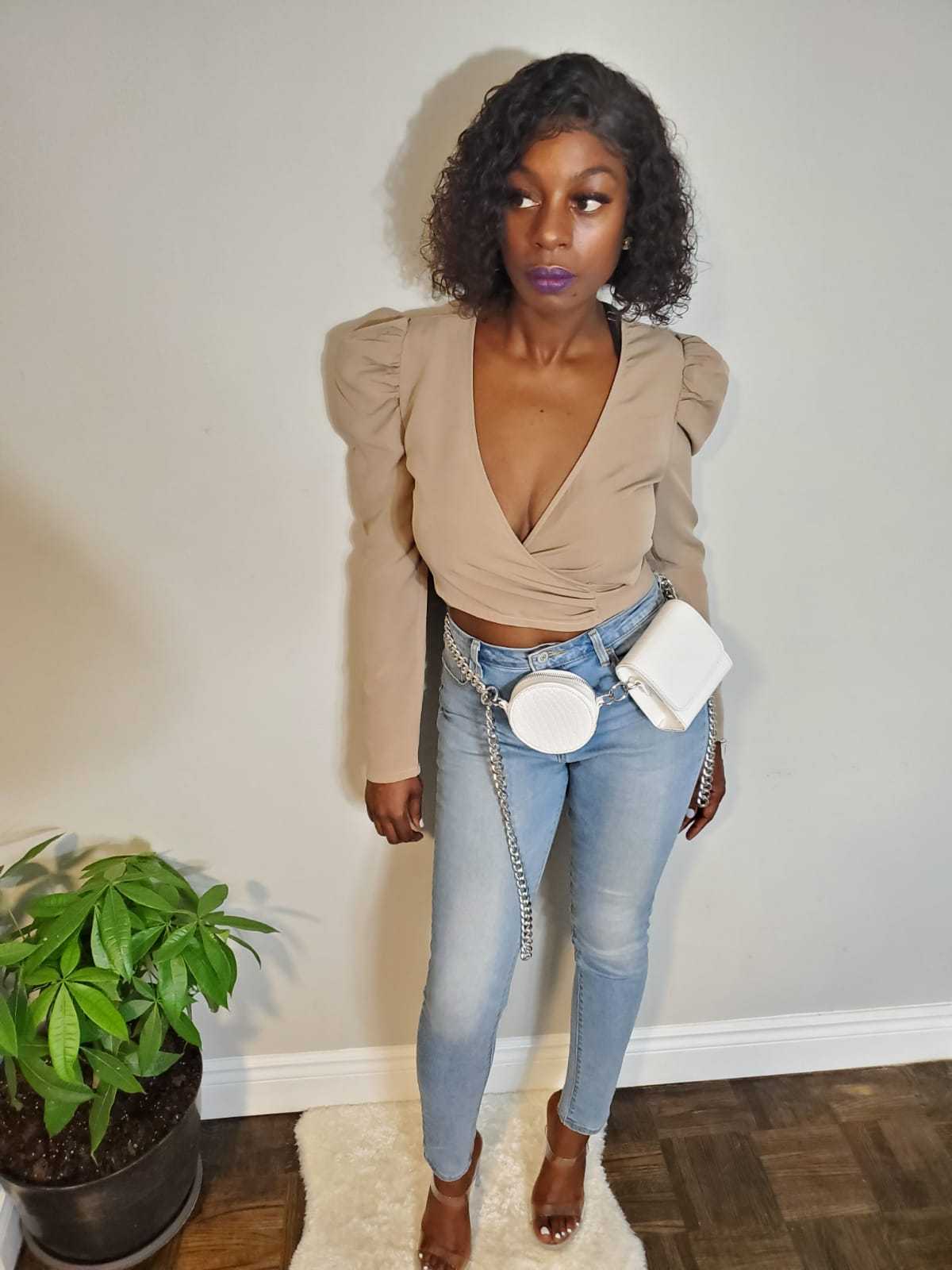 Wrap Me Crop Top
