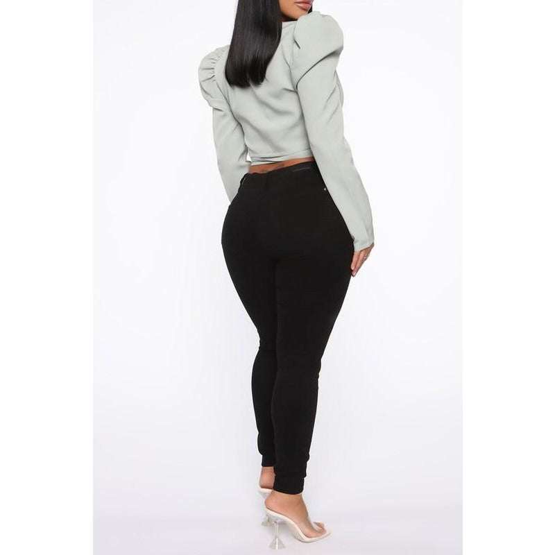 Wrap Me Crop Top
